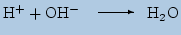 $\displaystyle \mathrm{ H^++ OH^-\unitlength 1mm \begin{picture}(15,3) \put(4,1.3){\vector(1,0){8}} \end{picture}H_2O}$